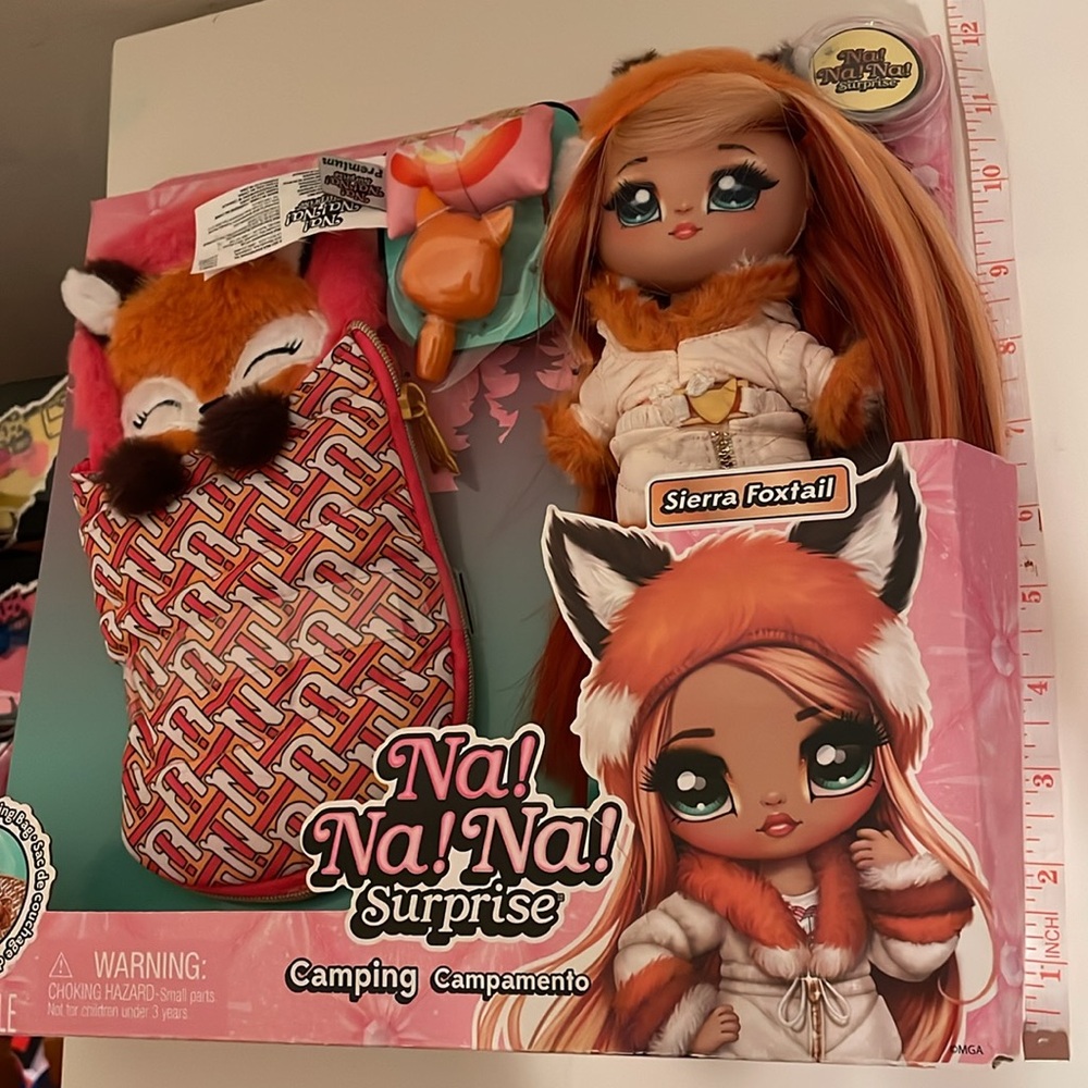 Na! Na! Na! Surprise Fox Camping Doll Set Sierra Foxtail New in Package. - Picture 7 of 10